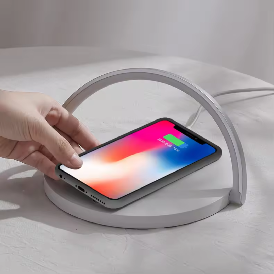 Modern Wireless Charging Dock | Sleek & Fast Qi Charger for Smartphones