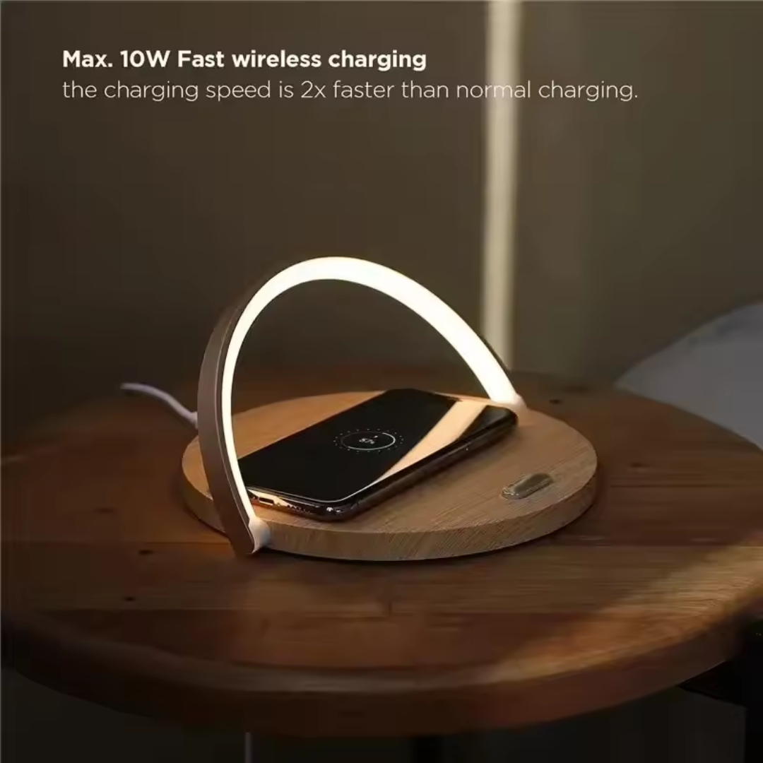 Modern Wireless Charging Dock | Sleek & Fast Qi Charger for Smartphones