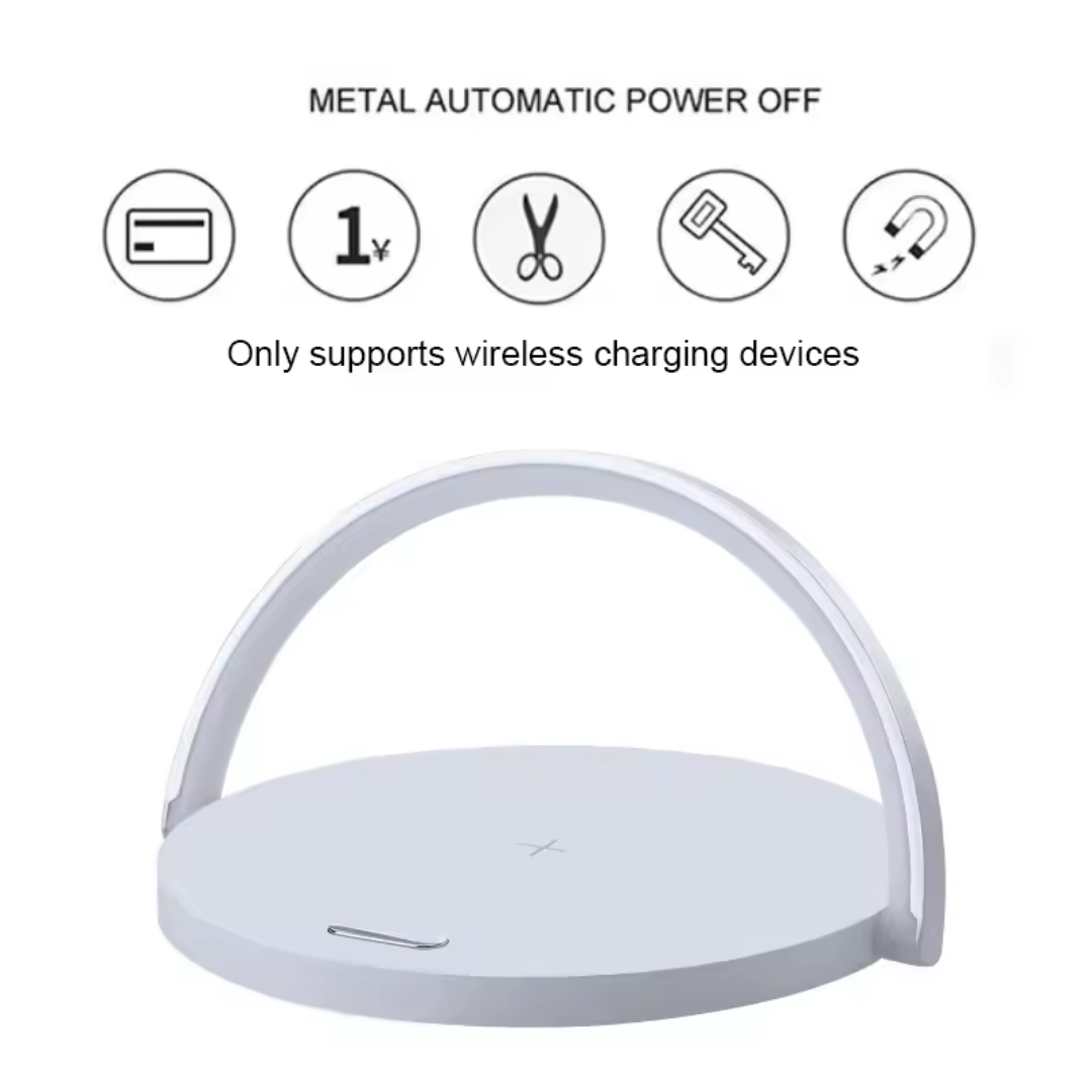 Modern Wireless Charging Dock | Sleek & Fast Qi Charger for Smartphones