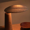 Minimalist Wooden Mushroom Lamp