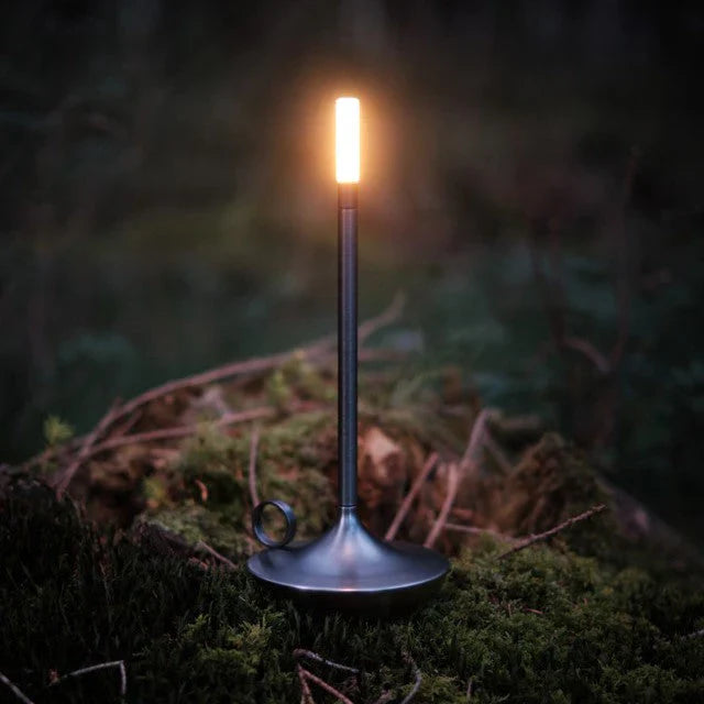 Modern LED Candle Lamp – Rechargeable Ambient Light with Touch Control