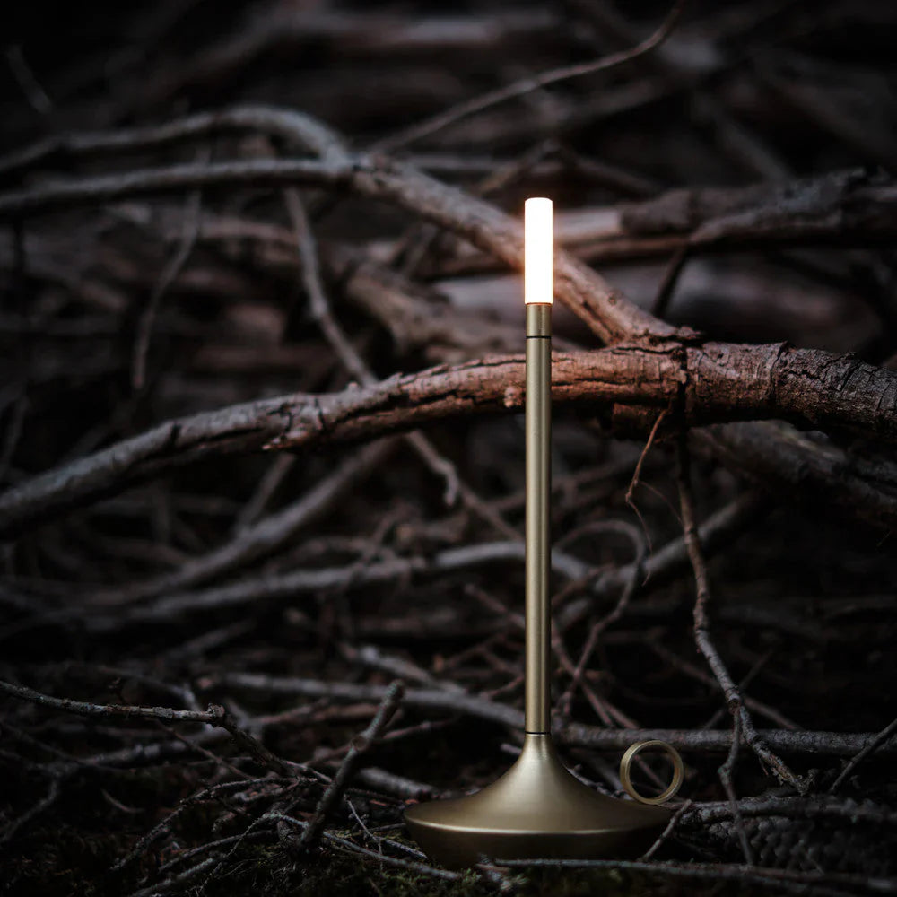 Modern LED Candle Lamp – Rechargeable Ambient Light with Touch Control