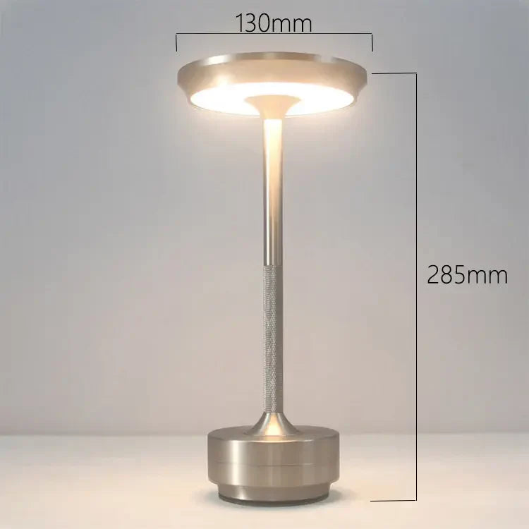 Rechargeable LED Table Lamp | Dimmable & Wireless