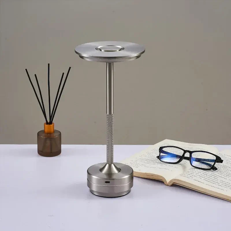 Rechargeable LED Table Lamp | Dimmable & Wireless